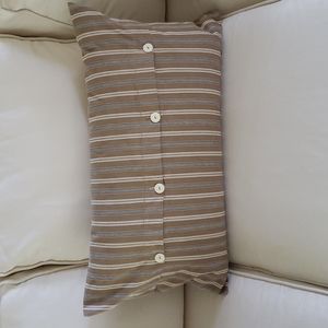 IKEA Ektorp Striped Lumbar Pillow Cover